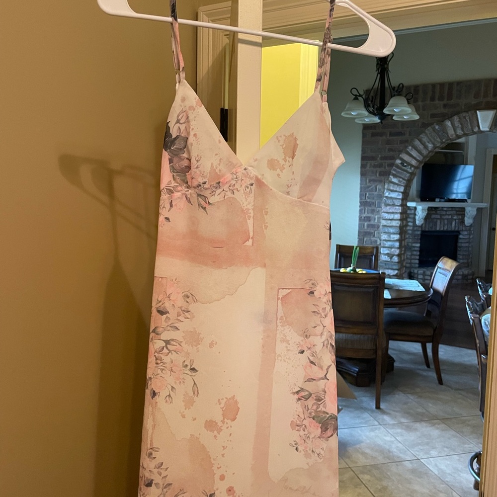 Princess Polly Pink Floral Mini Dress